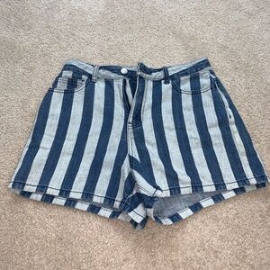 Kate spade Striped Blue Denim Women's Shorts
